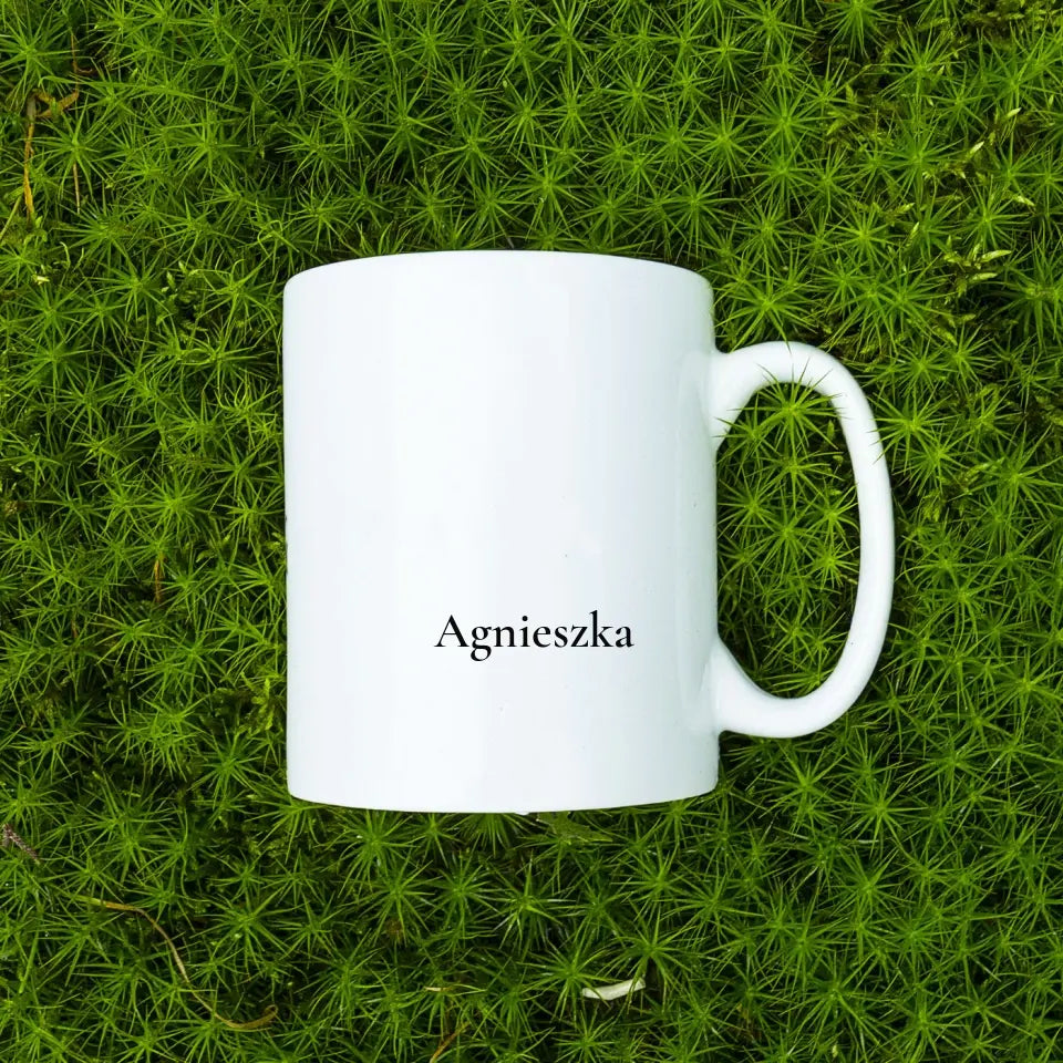 Najlepsza babcia - Kubek z nadrukiem, spersonalizowany prezent dla babci