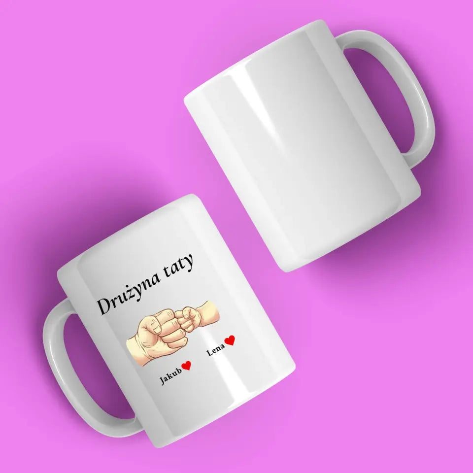 Drużyna taty - Kubek dla taty