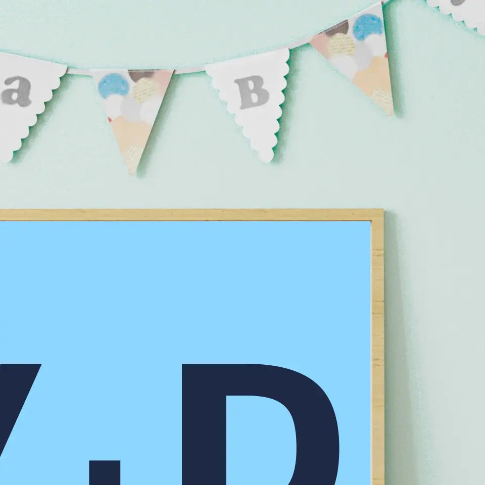 Nasz związek "Pierwsze litery imion"- druk na płótnie, spersonalizowany prezent dla pary