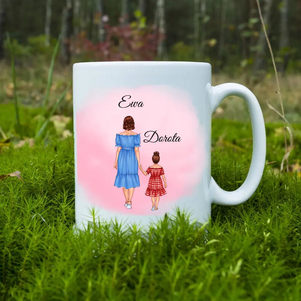 Mama i córka - Kubek, wyjątkowy prezent dla mamy #1