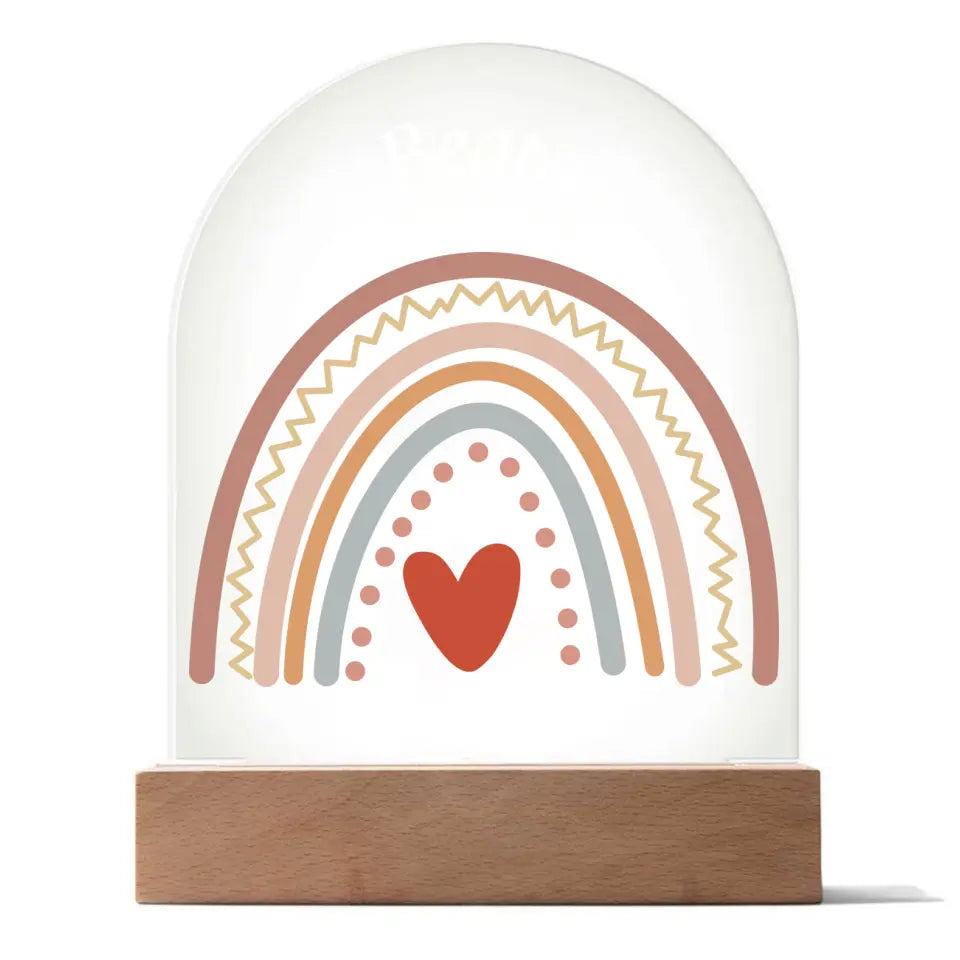 Lampka nocna dla dziecka - Boho Tęcza