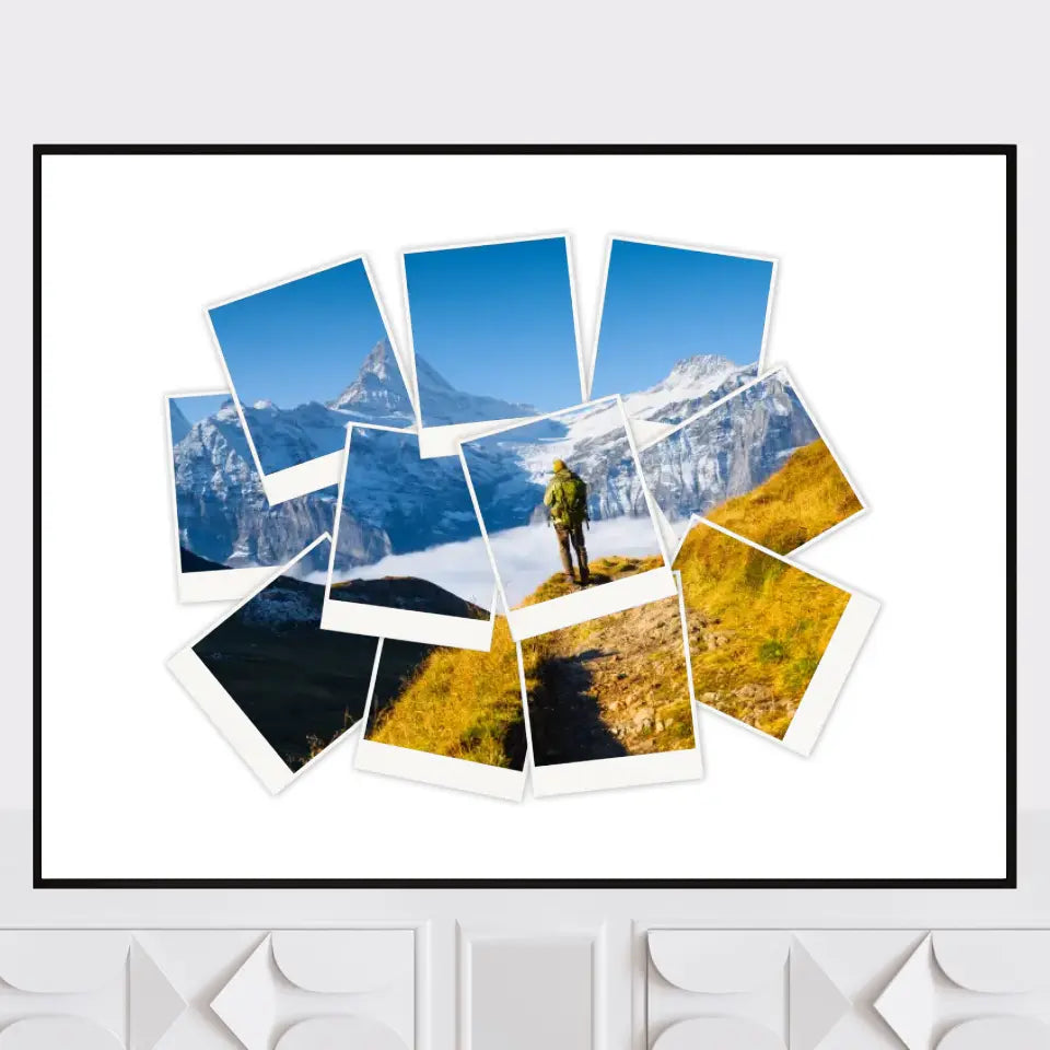 Kolaż z jednego zdjęcia - druk na płótnie, spersonalizowany prezent