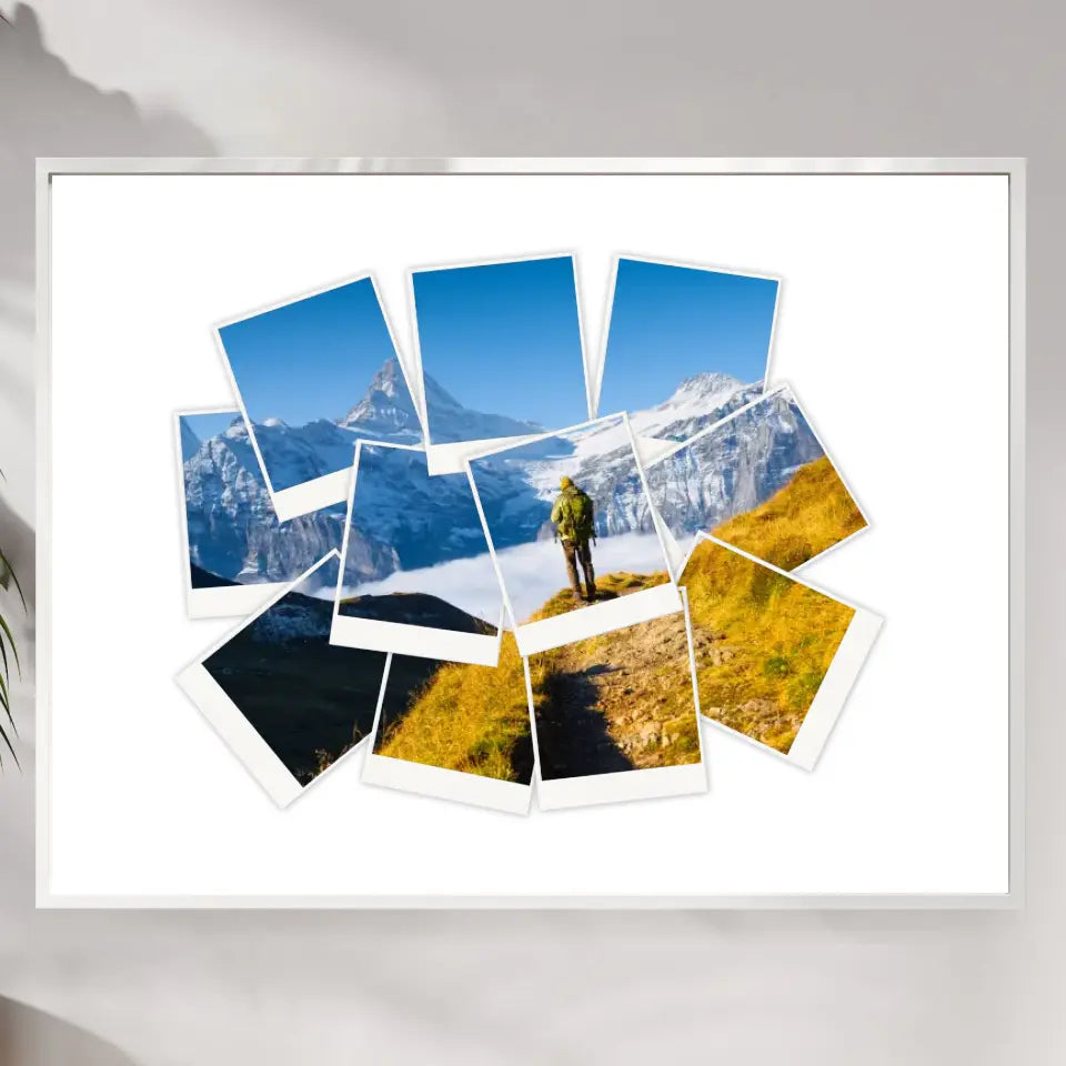 Kolaż z jednego zdjęcia - druk na płótnie, spersonalizowany prezent