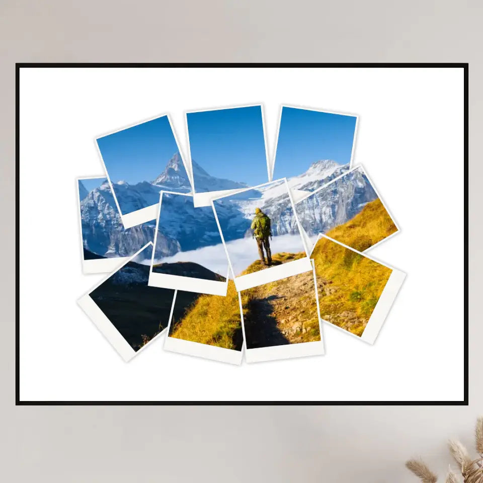 Kolaż z jednego zdjęcia - druk na płótnie, spersonalizowany prezent