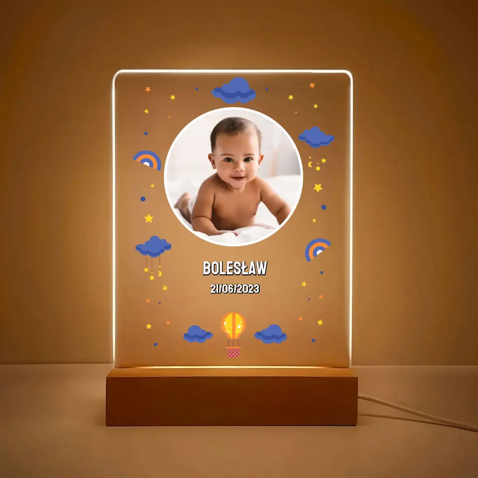 Dla ukochanego dziecka (chłopiec) #2 - Druk na szkle, spersonalizowany prezent