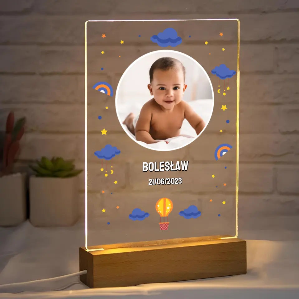 Dla ukochanego dziecka (chłopiec) #2 - Druk na szkle, spersonalizowany prezent