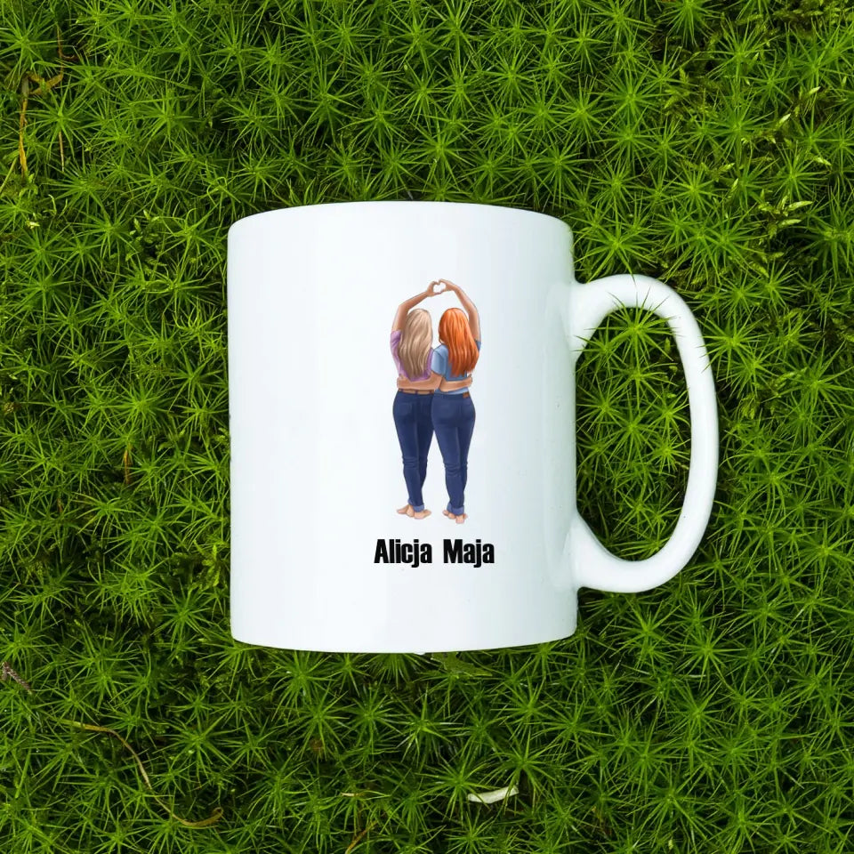 Kubek z imionami dla przyjaciółek - wyjątkowy prezent dla przyjaciółek #3