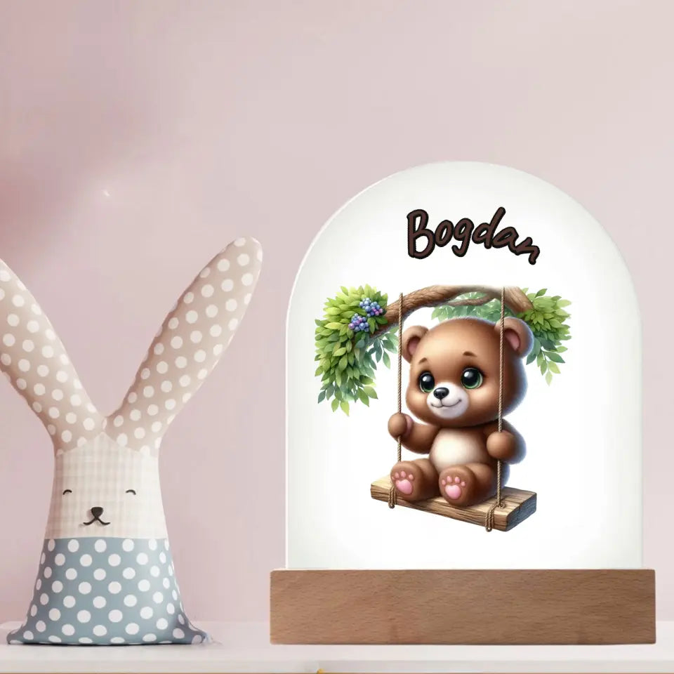 Lampka nocna dla dziecka - Słodki miś