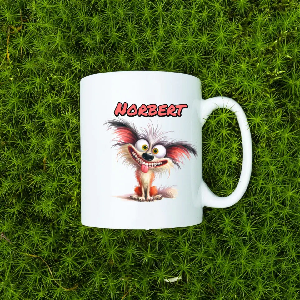 Kubek z szalonym psem - wyjątkowy prezent