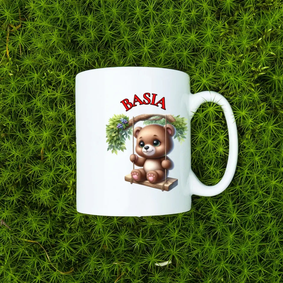 Słodki miś - Kubek, wyjątkowy prezent dla dziecka