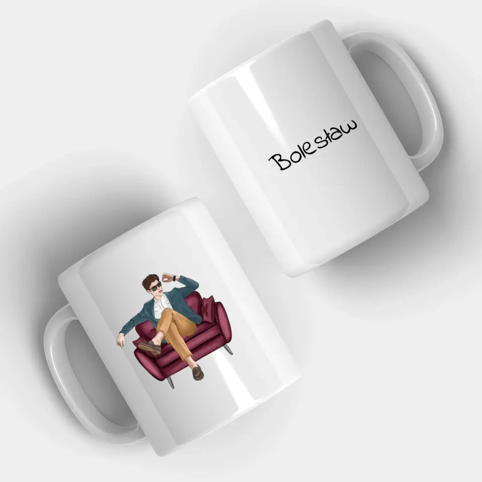 Biznesmen - Kubek dla mężczyzny, przyjaciela