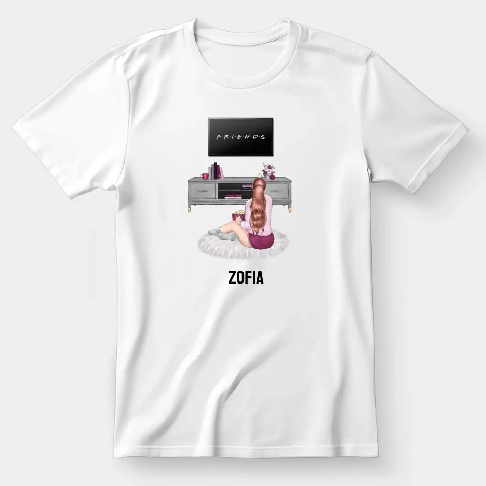 Domowa dziewczyna - koszulka, wyjątkowy prezent dla dziewczyny, przyjaciółki, kobiety