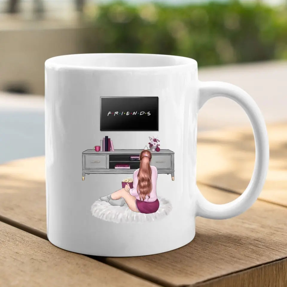 Domowa dziewczyna - Kubek dla dziewczyny, przyjaciółki, kobieta