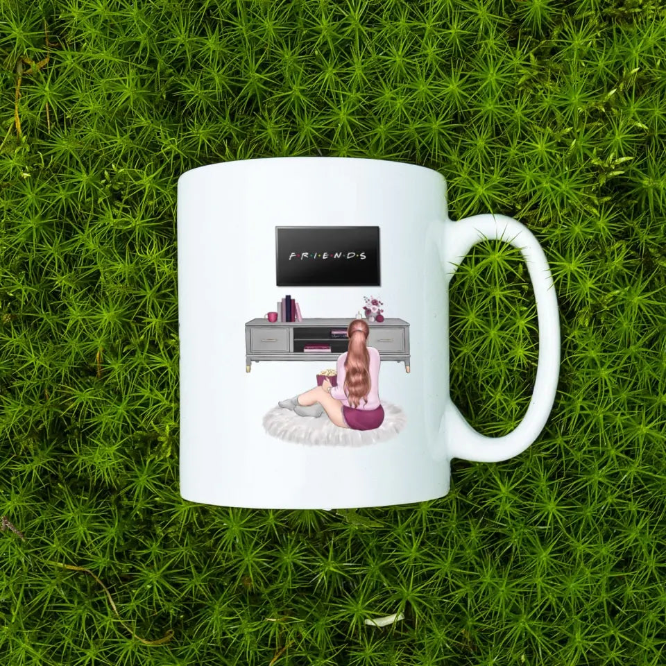 Domowa dziewczyna - Kubek dla dziewczyny, przyjaciółki, kobieta