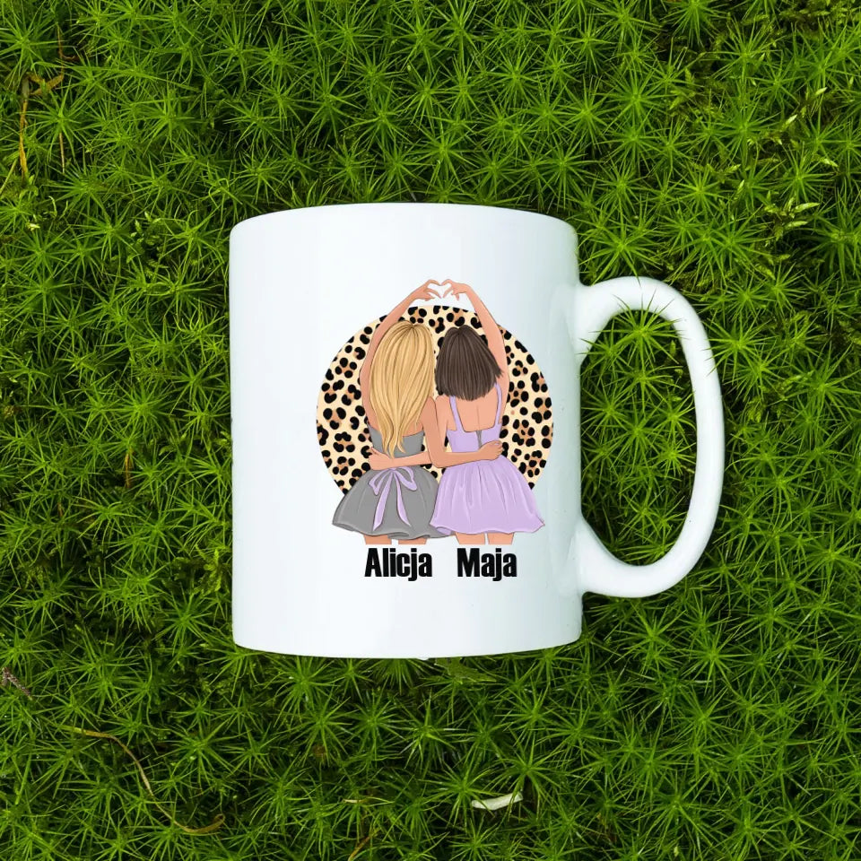 Kubek z imionami dla przyjaciółek - wyjątkowy prezent dla przyjaciółek #2