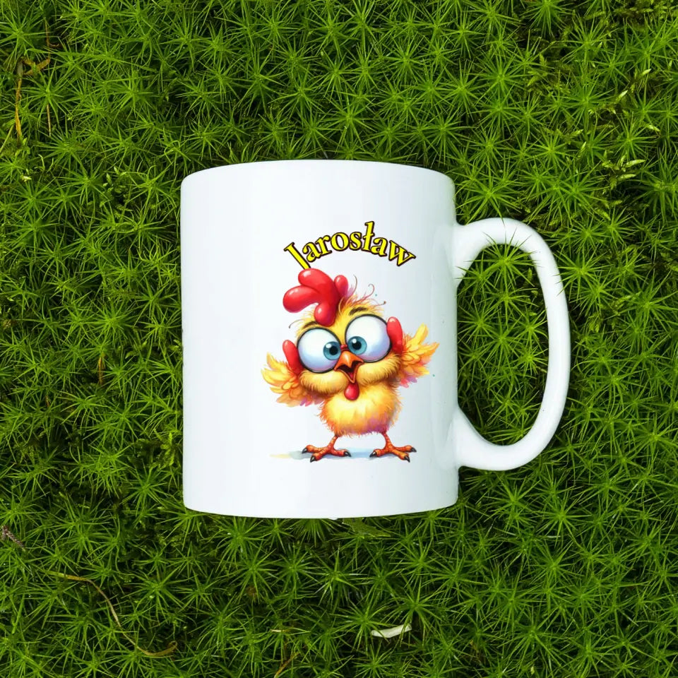 Szalony kurczak - Kubek, wyjątkowy prezent dla dziecka