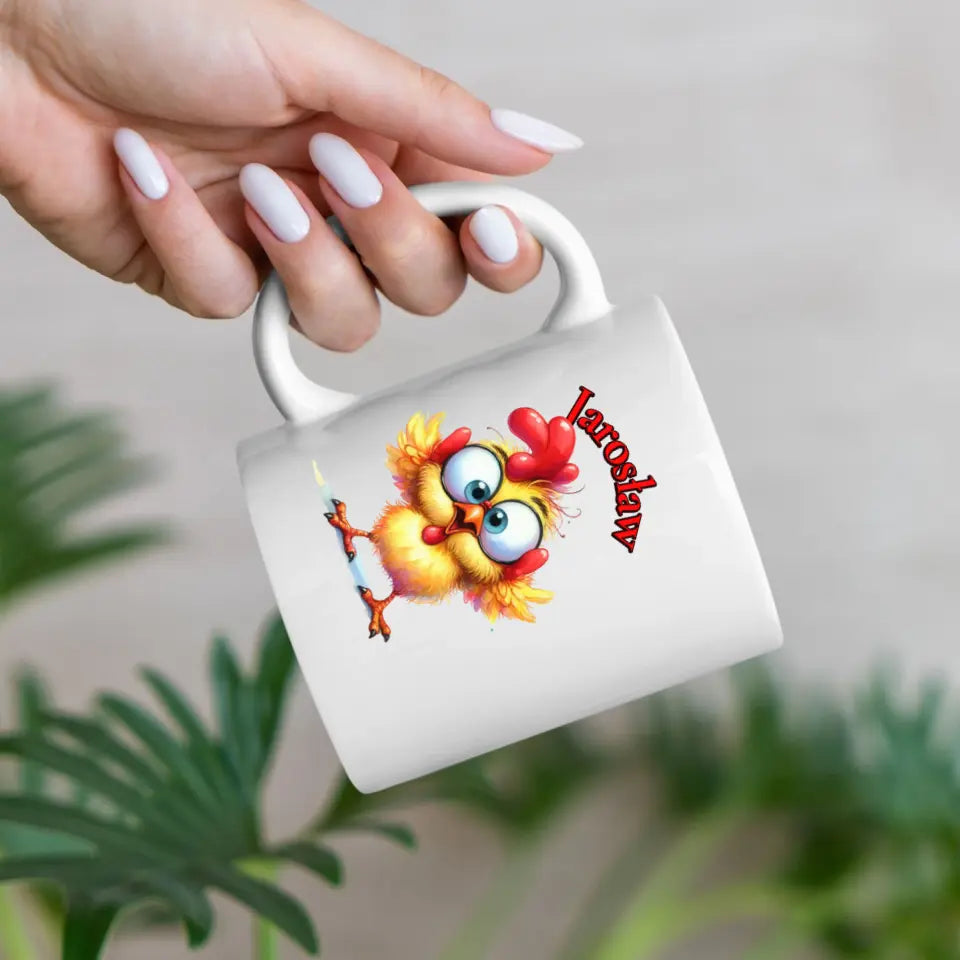 Szalony kurczak - Kubek, wyjątkowy prezent dla dziecka