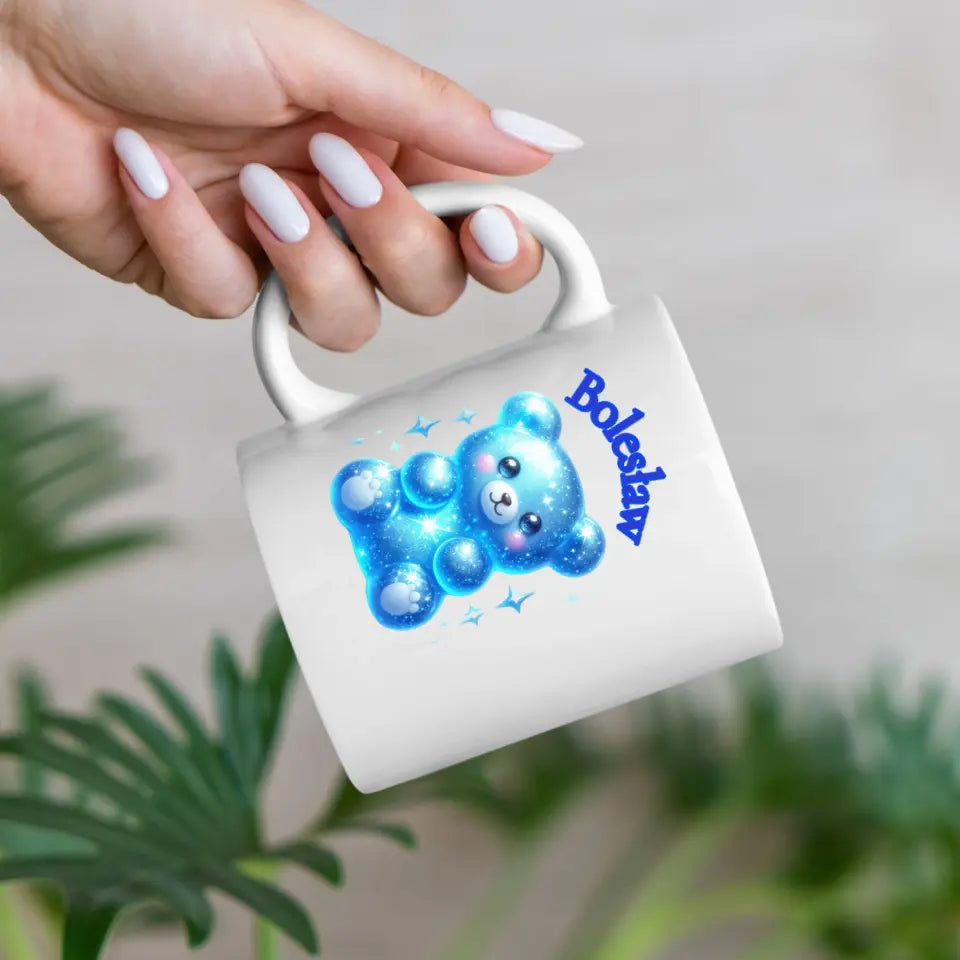 Słodki żelkowy miś - Kubek dla dziecka