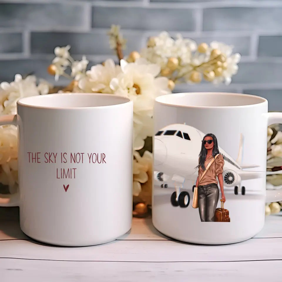 The sky is not your Limit - Kubek dla dziewczyny, przyjaciółki, kobieta