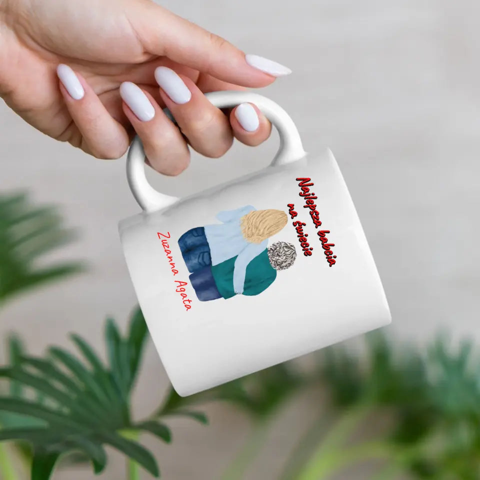 Babcia i wnuczka - Kubek dla babci