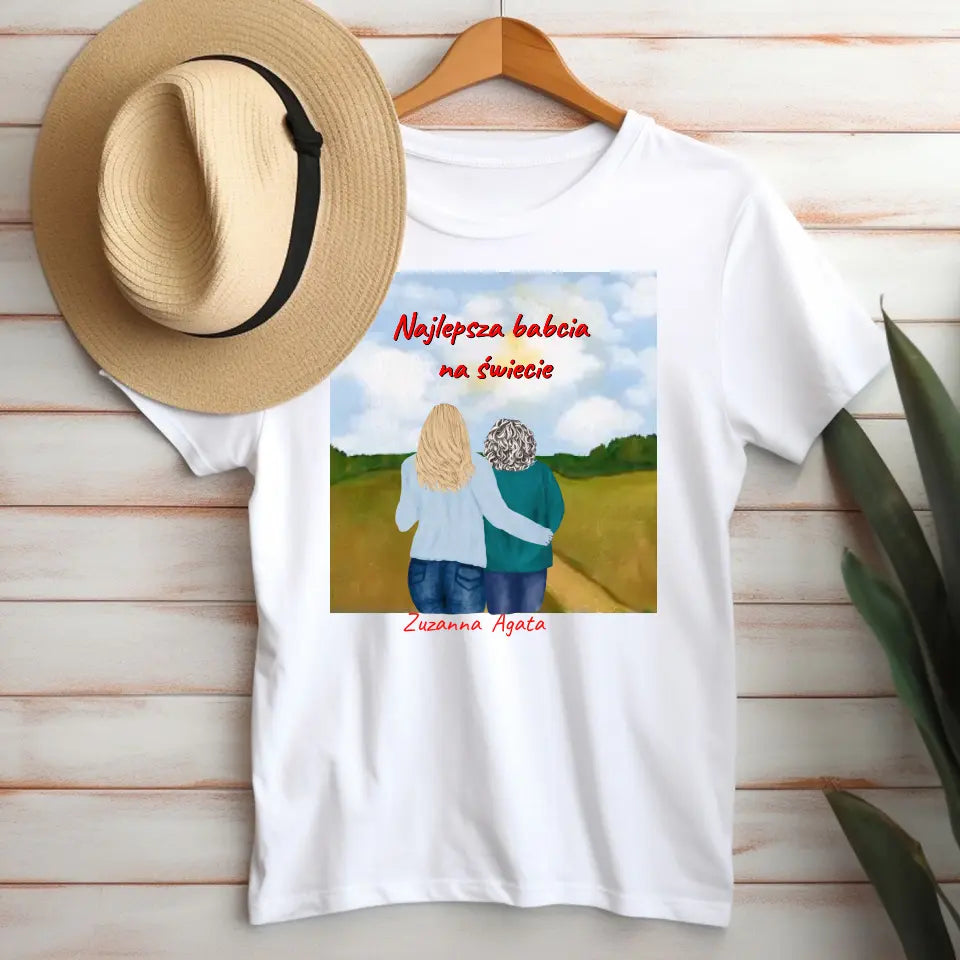 Babcia i córka - koszulka, wyjątkowy prezent dla babci