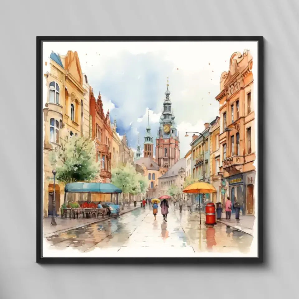 Łódź - druk na płótnie, spersonalizowany prezent