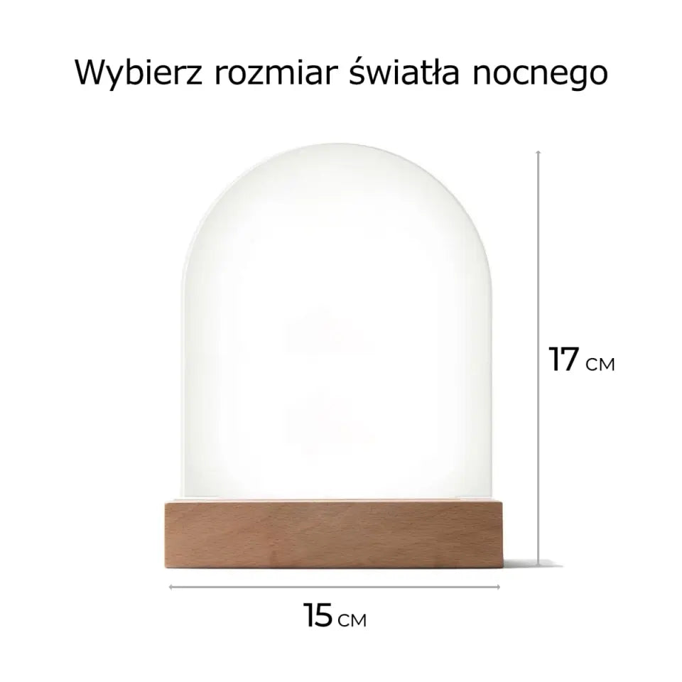 Lampka nocna dla dziecka - Ramka ze zwierzętami