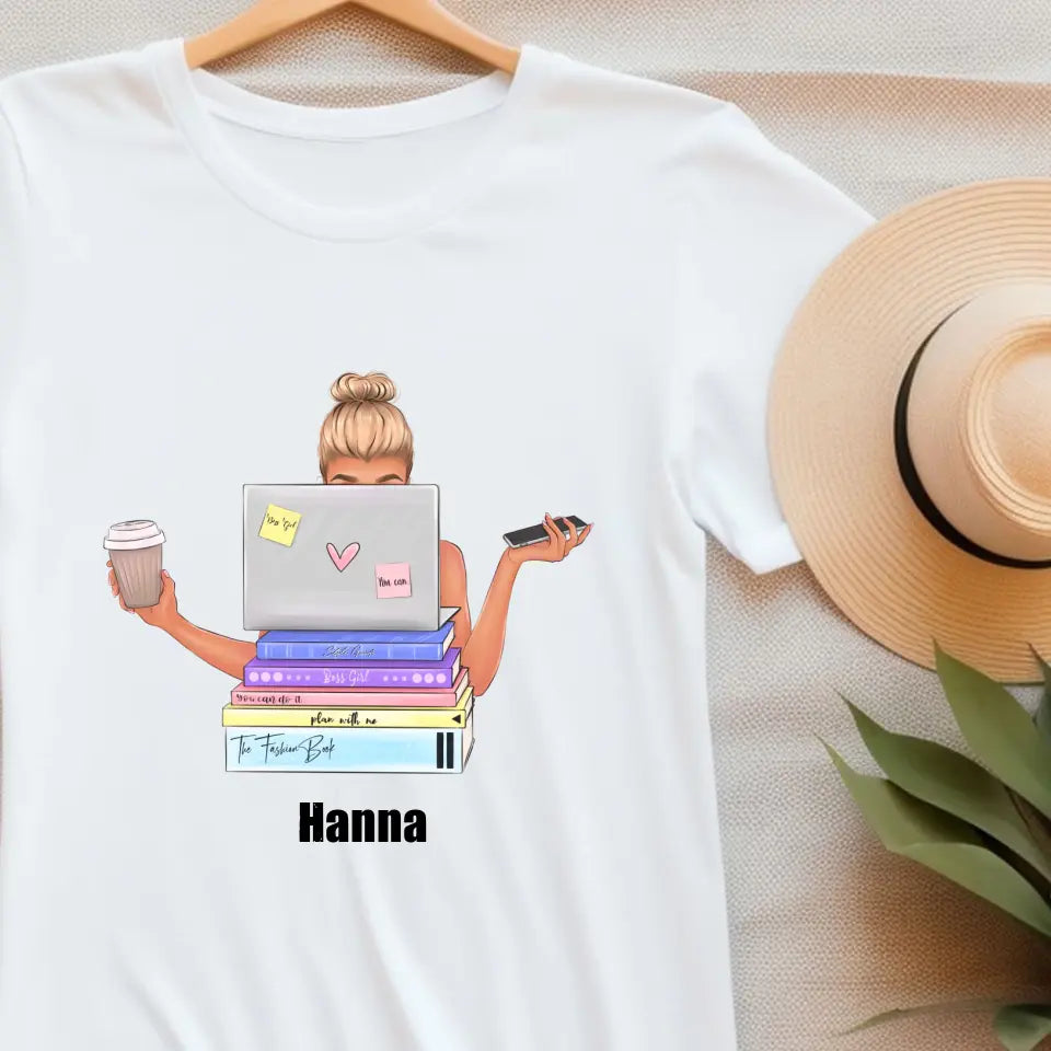 Girl Boss #2 - koszulka, wyjątkowy prezent dla dziewczyny, przyjaciółki, dziewczyny szefa