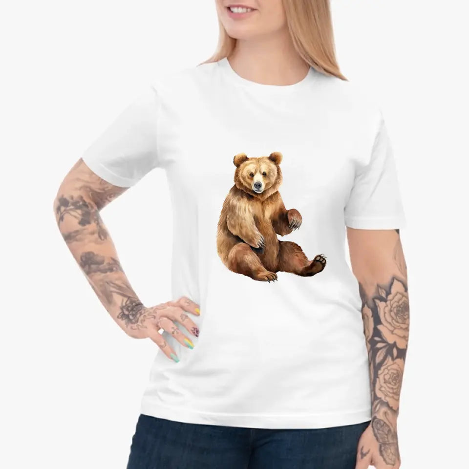 Duży niedźwiedź - koszulka, wyjątkowy prezent