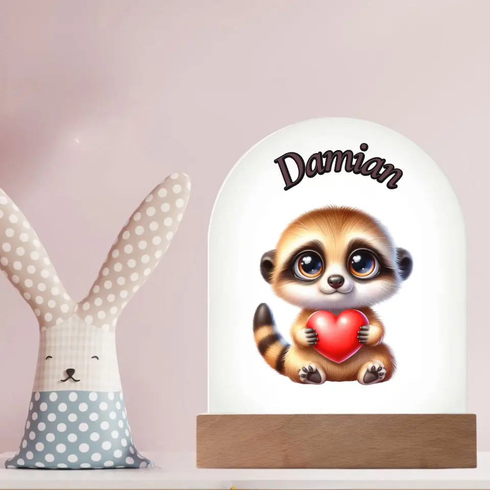 Lampka nocna dla dziecka - Słodki surykatka