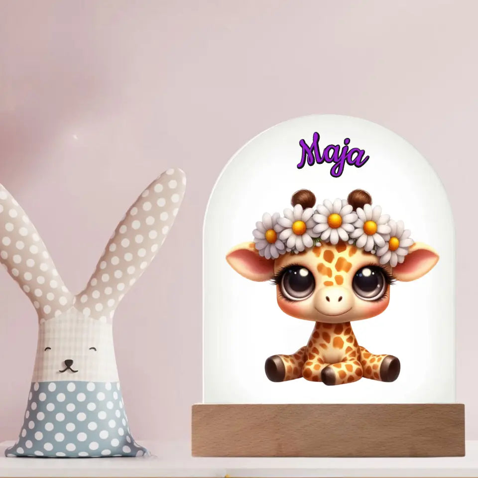 Lampka nocna dla dziecka - Urocza żyrafa