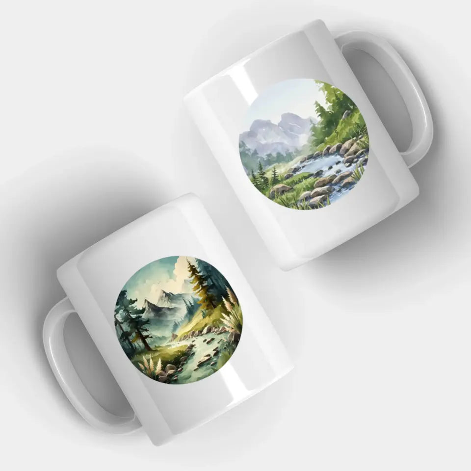 Krajobraz - Kubek, wyjątkowy prezent