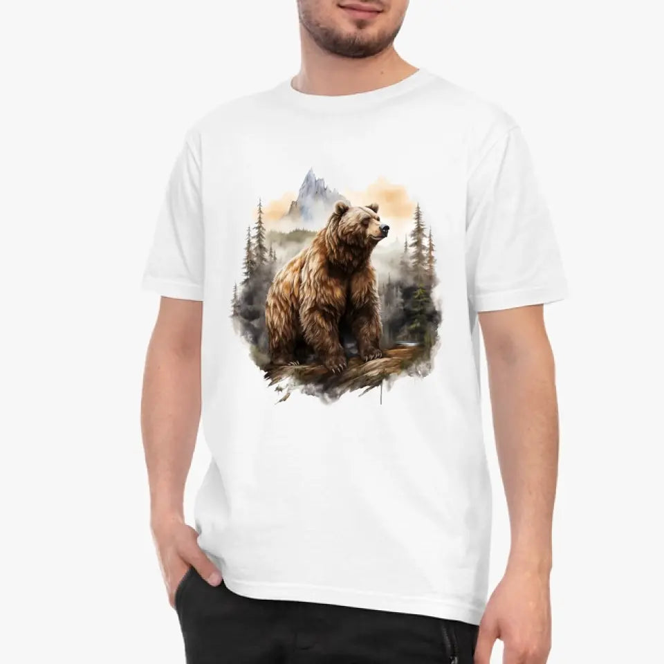 Grizzly - koszulka, wyjątkowy prezent dla mężczyzny