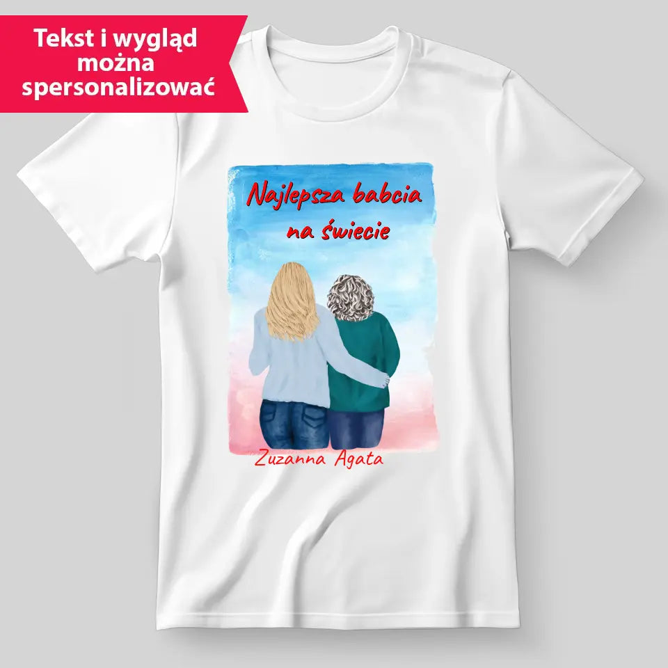 Babcia i córka - koszulka, wyjątkowy prezent dla babci #2