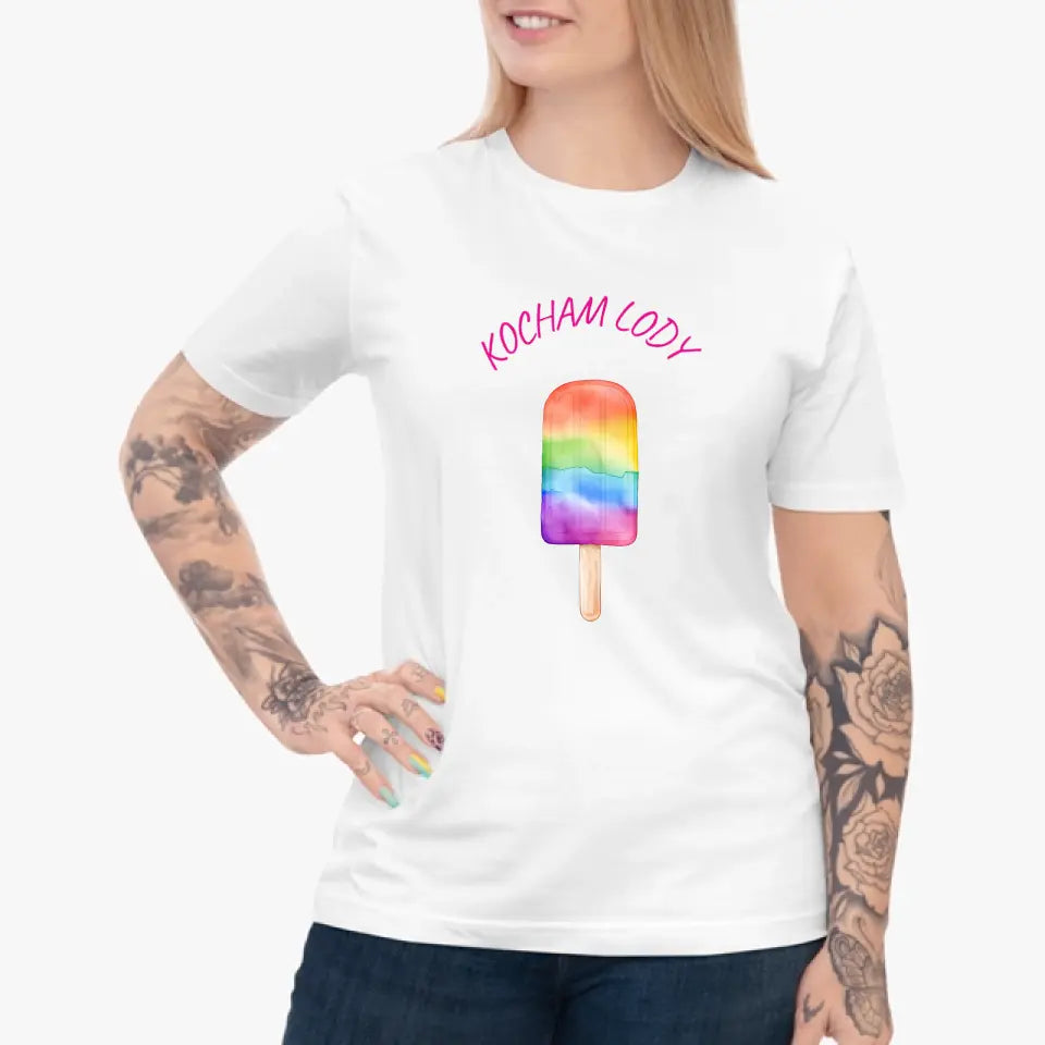 Kocham Lody - koszulka, wyjątkowy prezent