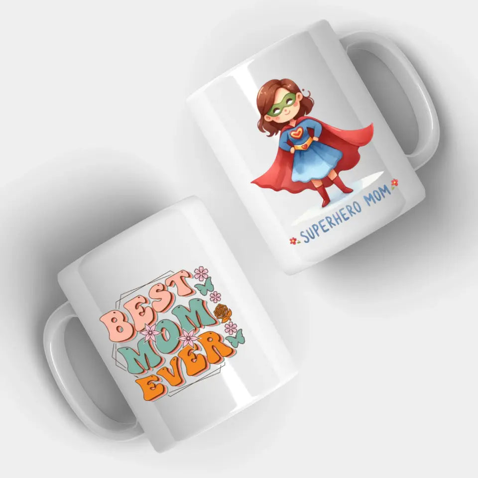 Supermama - Kubek, wyjątkowy prezent dla mamy