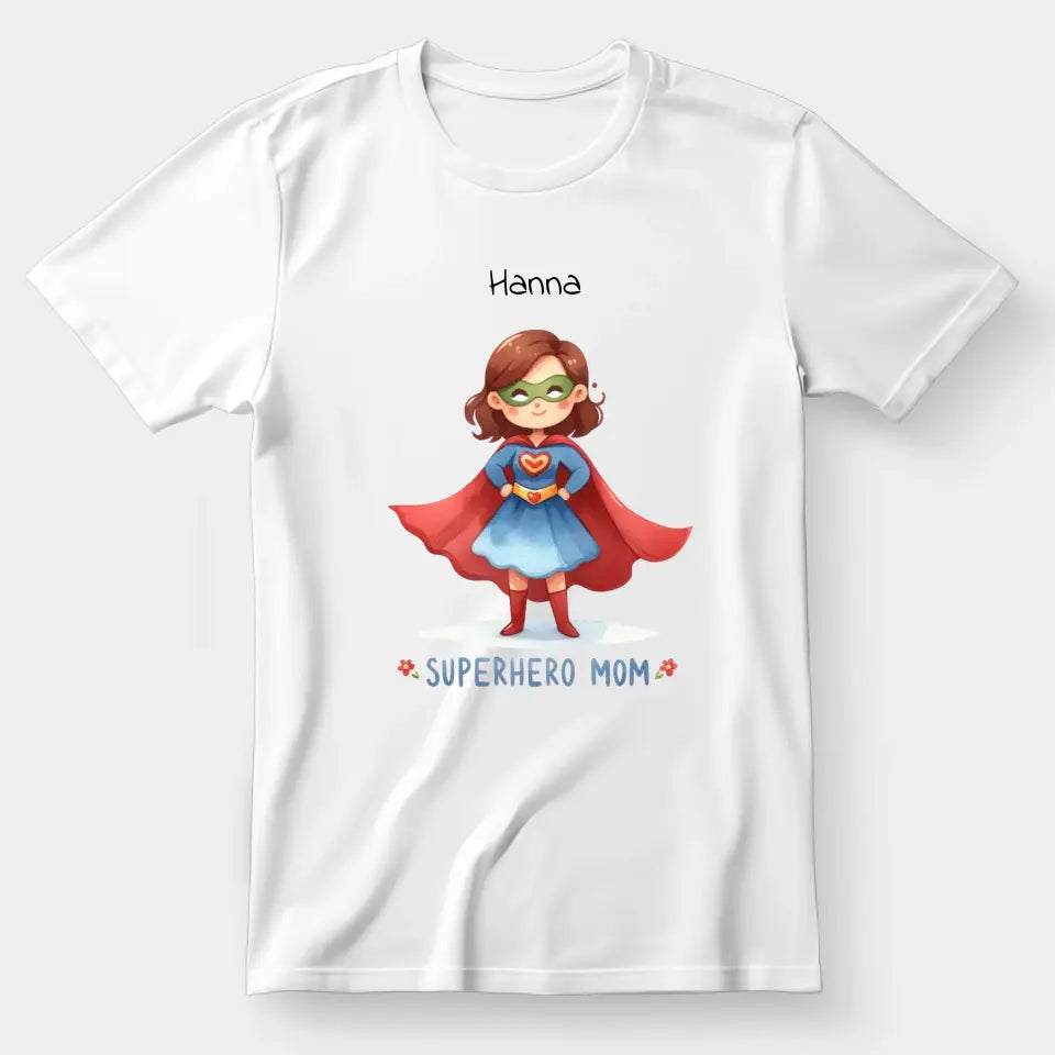 Supermama - koszulka, wyjątkowy prezent dla mamy