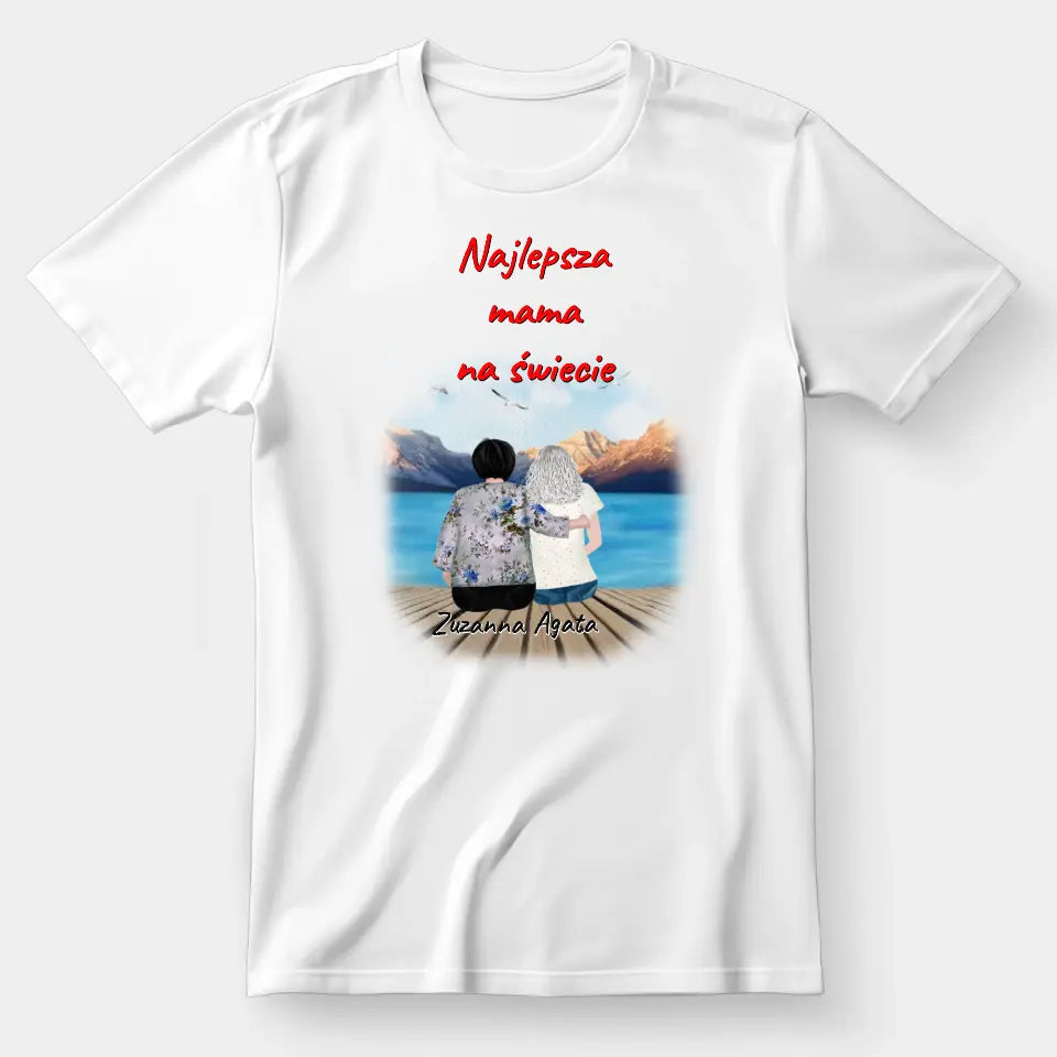 Mama i córka - koszulka, wyjątkowy prezent dla mamy #3