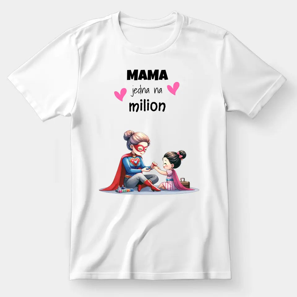 Supermama i dzieci - koszulka, wyjątkowy prezent dla mamy