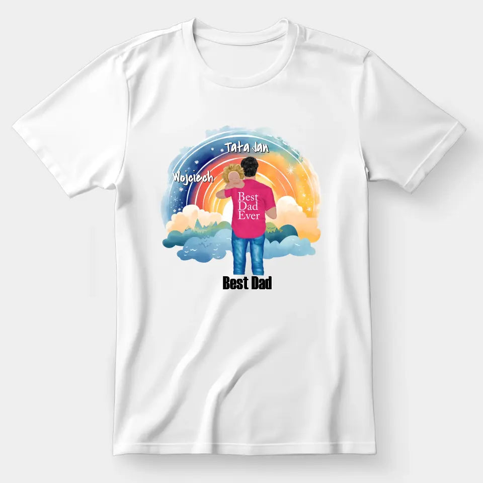 Tata i syn - Personalizowana koszulka dla taty #5