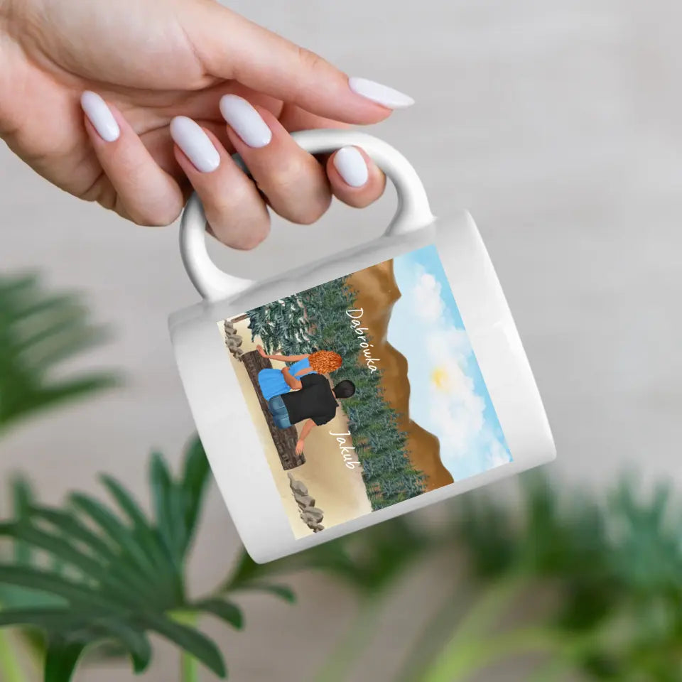 Kubek dla pary #3 - wyjątkowy prezent dla par, dziewczyn, kobiet, żon