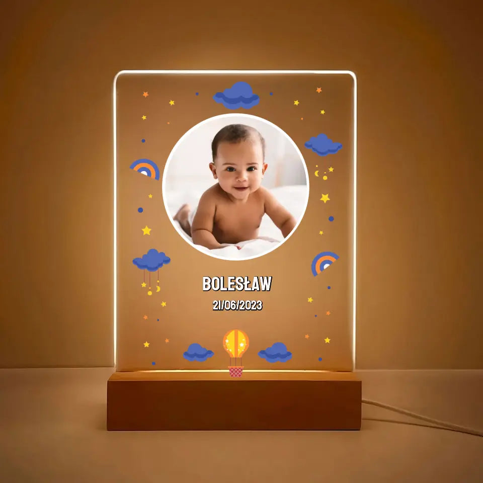 Dla ukochanego dziecka (chłopiec) #2 - Druk na szkle, spersonalizowany prezent