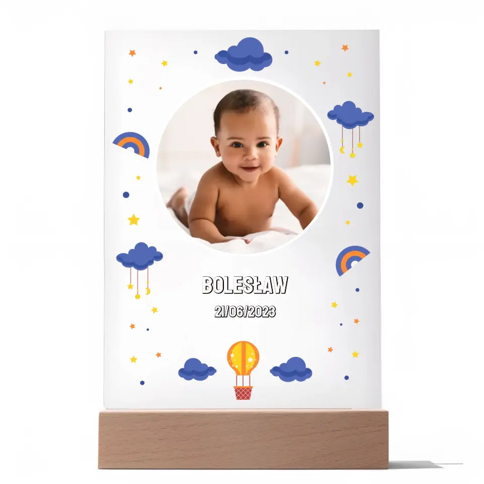 Dla ukochanego dziecka (chłopiec) #2 - Druk na szkle, spersonalizowany prezent