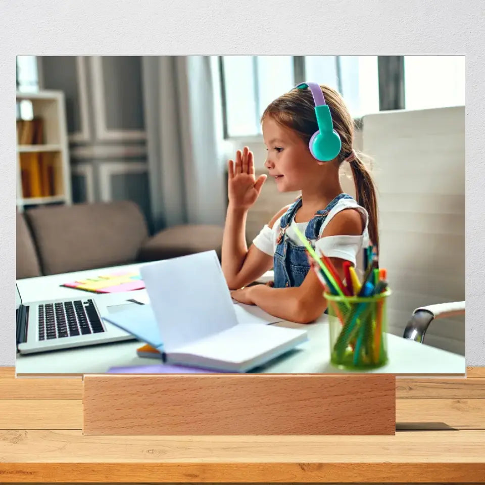 Zdjęcie dziecka - Druk na szkle, spersonalizowany prezent dla dziecka, rodziców, dziadków