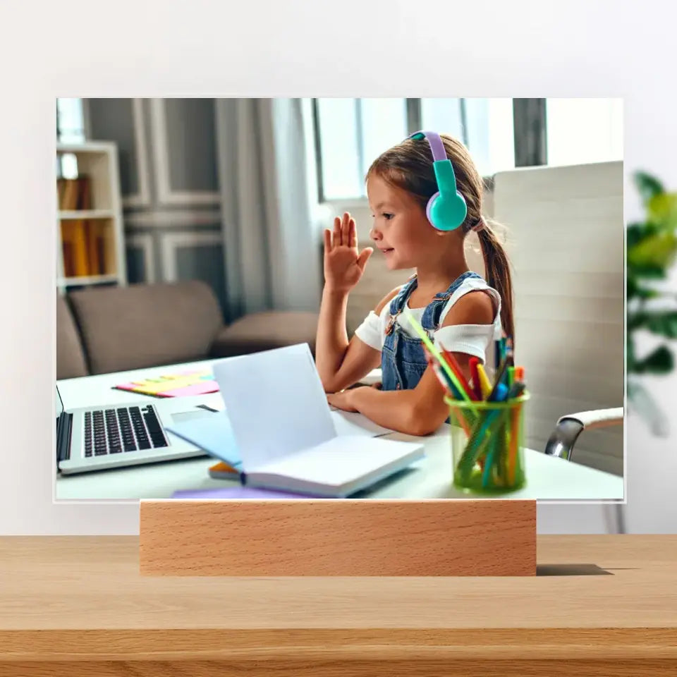 Zdjęcie dziecka - Druk na szkle, spersonalizowany prezent dla dziecka, rodziców, dziadków