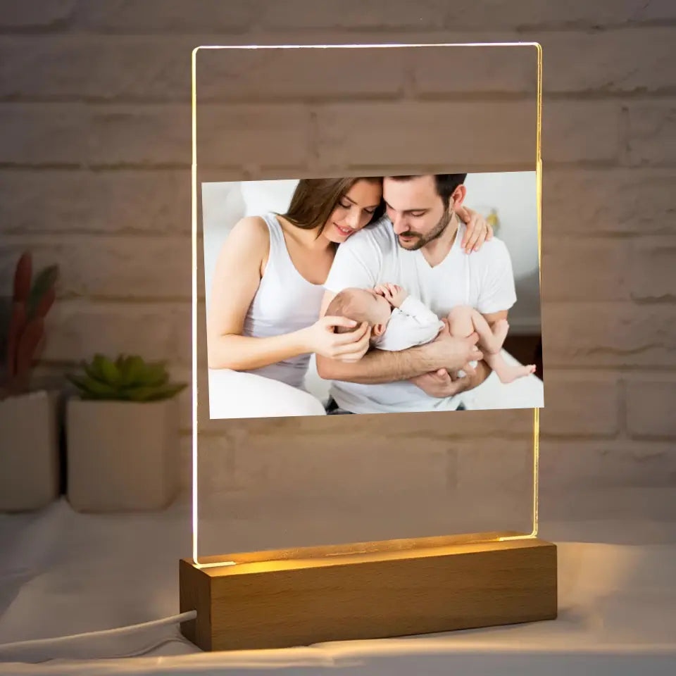 Rodzina zdjęcie - Druk na szkle, spersonalizowany prezent rodziny