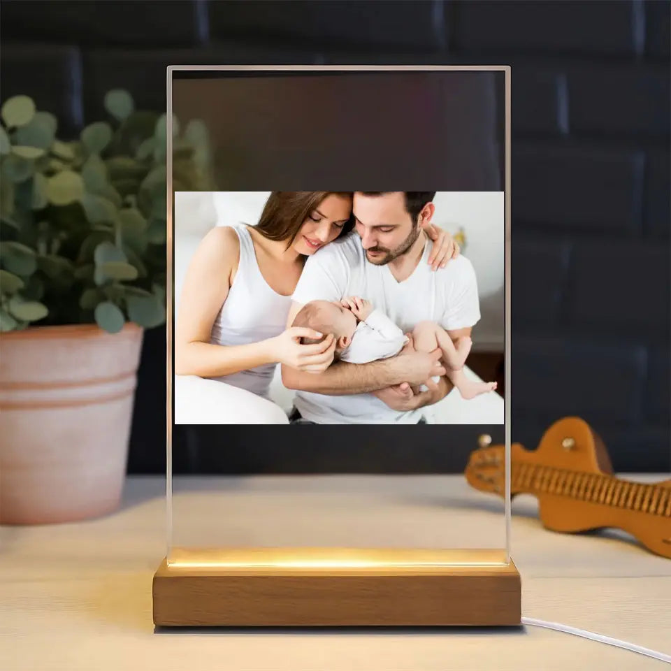 Rodzina zdjęcie - Druk na szkle, spersonalizowany prezent rodziny