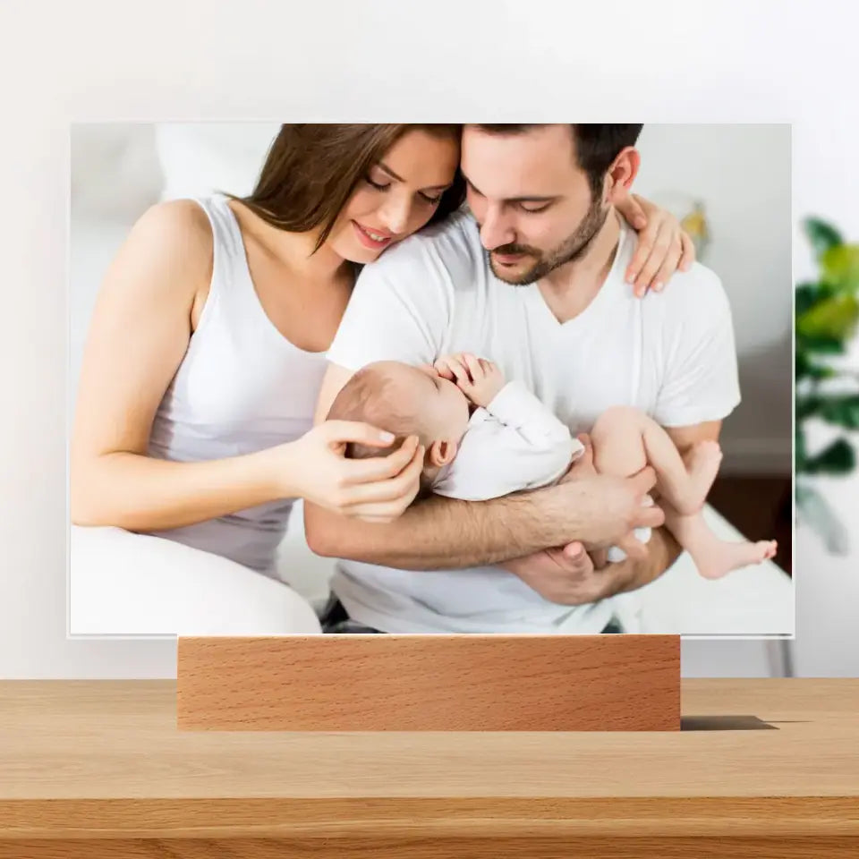 Rodzina zdjęcie - Druk na szkle, spersonalizowany prezent rodziny