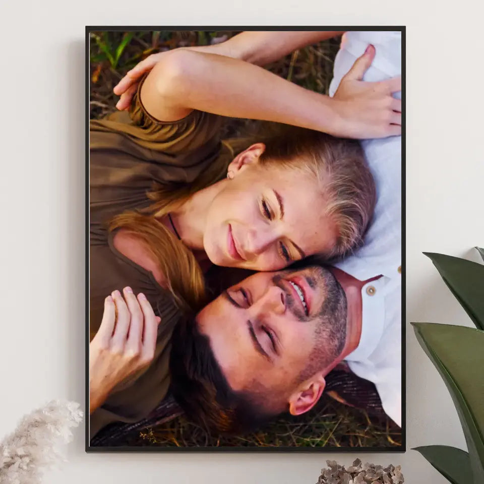 Para fotoobraz - druk na płótnie, spersonalizowany prezent dla pary