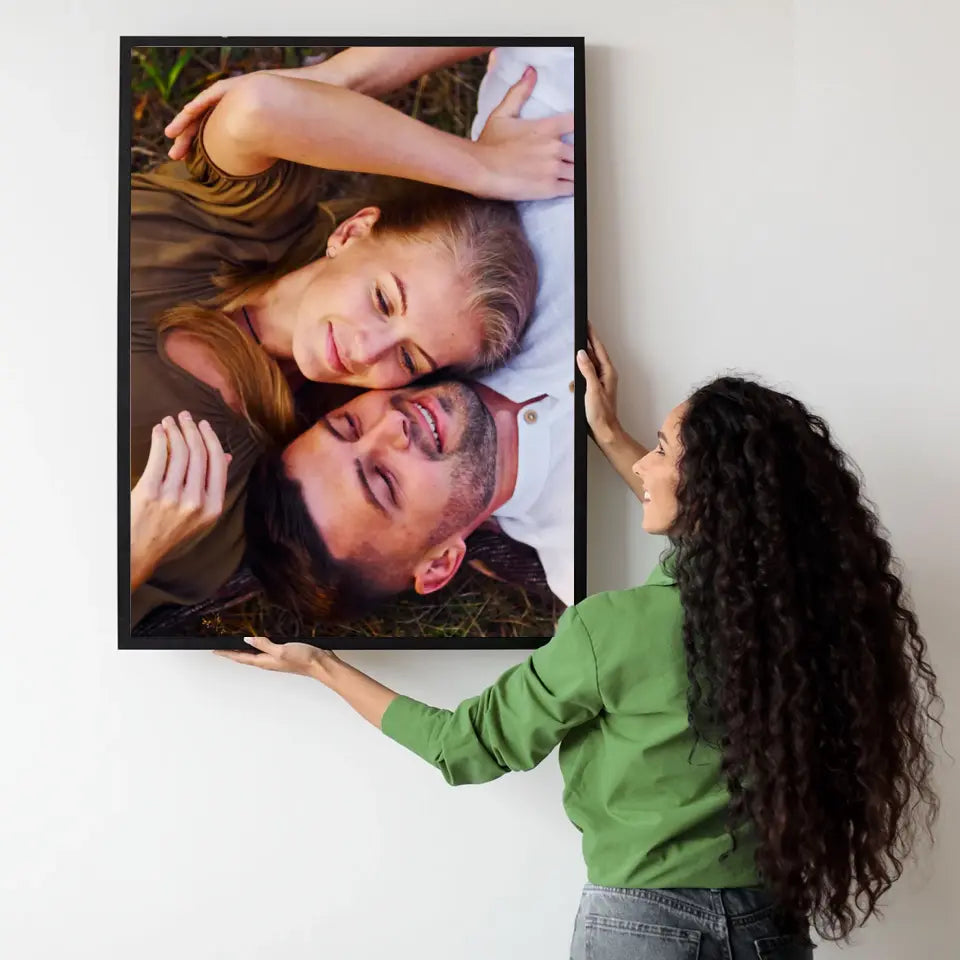 Para fotoobraz - druk na płótnie, spersonalizowany prezent dla pary